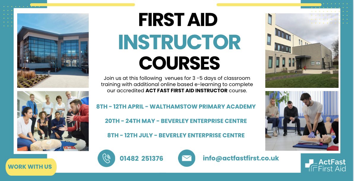 Act Fast First Aid tweet media