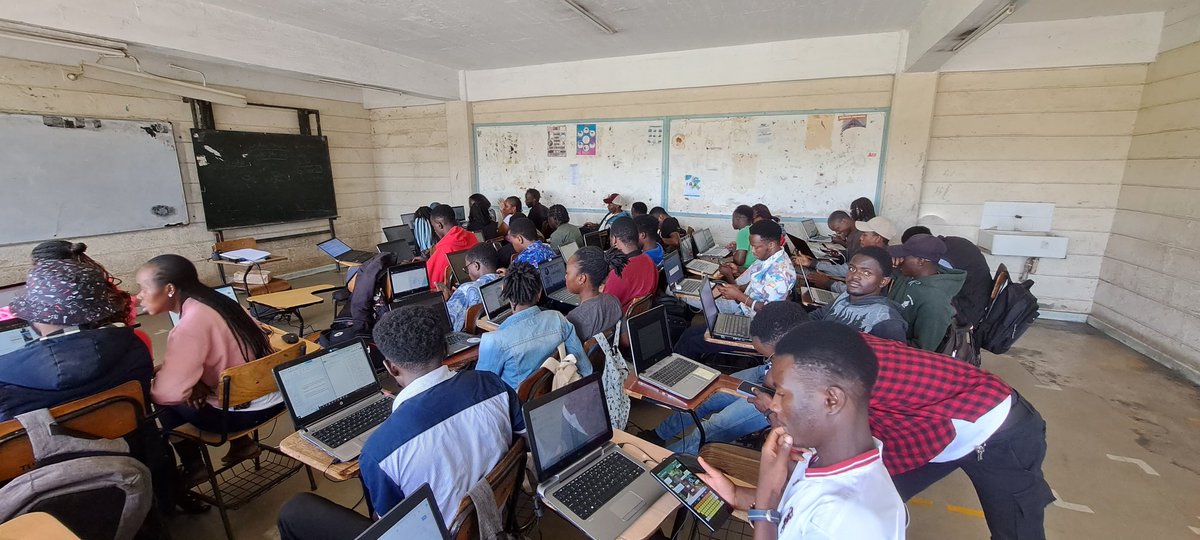 KUGIS_Club's tweet photo. Our team joined the Red cross team in today's mapathon hosted at TUK. We explored the OSM model, use of the Overpass API and jointly mapped the IFRCCP3 Narok project . We are delighted to have more mapathons in future.#Redcross #JkuatAGGES #TUKGIS #ICHA #KUGISC https://t.co/7DLiCnjOin