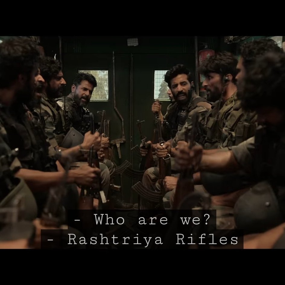 Who are we?
Rashtriya Rifles 🫡🔥🔥🔥

#Amaran #Sivakarthikeyan #RashtriyaRifles #IndianArmy .