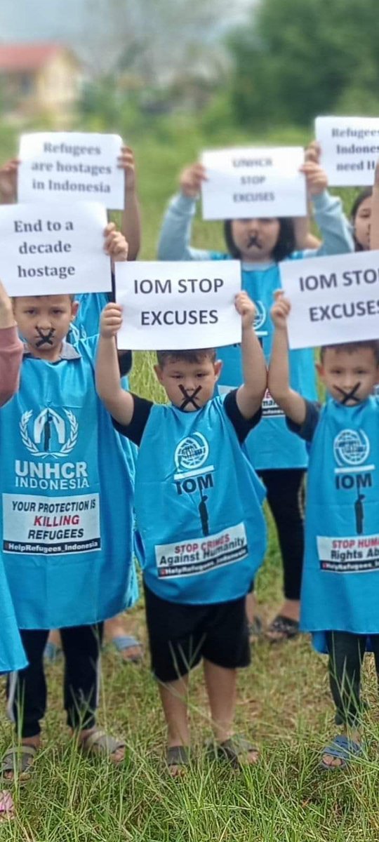 #End12YearsInLimbo_Indonesia
We are totally deprived of human rights in your beautiful country Indonesia
<a href="/Luna/">Luna Nyberg</a> Maya <a href="/Anggun/">anggun</a>
hazaragenocide.com