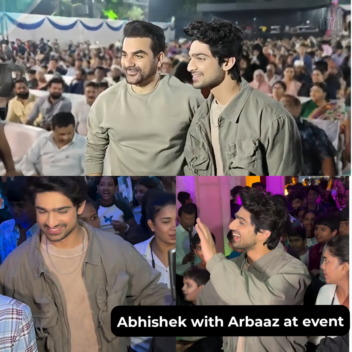 TheKhabriTweets's tweet photo. #AbhishekKumar at an event with #ArbaazKhan today🥰 https://t.co/LytQQxzHoI