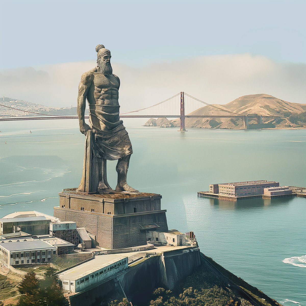 sporadica's tweet image. look, all i'm saying is that SF and the Bay Area would be so much cooler if someone built a Statue of Colossus on Alcatraz

with one of these bad boys, SF goes from our #2 city behind NYC, to #1 in America and #1 in the world. guaranteed.