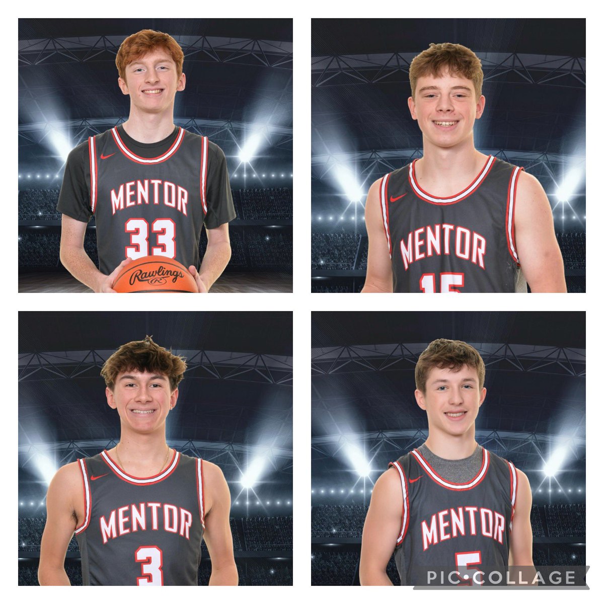 It’s SENIOR NIGHT! Thank you to our 2024 Seniors - Matt, Makel, Ian, Connor, Rudy, Caden and Tanner! <a href="/MentorAthletics/">MentorAthletics</a>