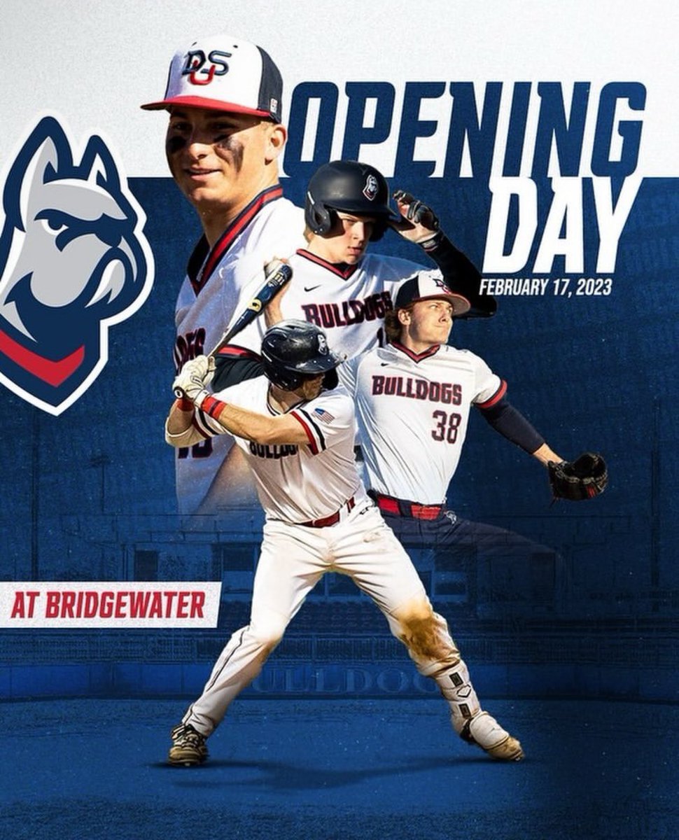 Opening Day for the Dawgs! We will take on Bridgewater, VA, first pitch at 2pm🐶