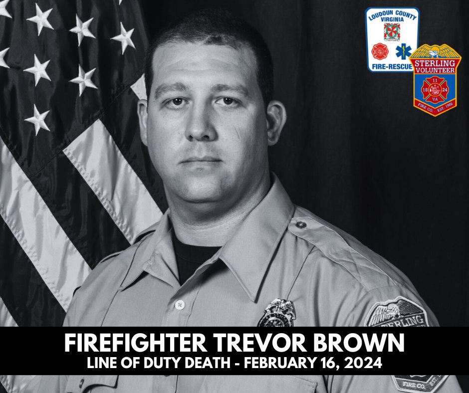 The fallen firefighter from last night’s home explosion in Sterling has been identified as Firefighter Trevor Brown, 45, of the Sterling Volunteer Fire Company. He has been affiliated with the LC-CFRS since 2016. @Chief600KJ