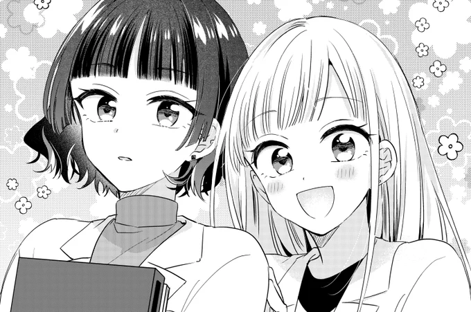 【🆙おしらせ】
マンガワンにて『#3分待ってむぎ先輩』おまけイラストが更新されました。 
むぎ先輩と湯浅ちゃん!よろしくお願いします💝

 https://t.co/uub2SlWb6w

💝コミックス1⃣巻は3/19発売予定です! 