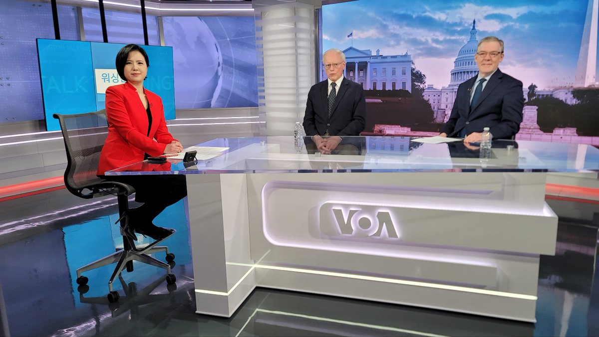 Chris Johnstone (@cb_johnstone) on Twitter photo It was great to join @Eunjung_VOA, <a href="/VOANews/">Voice of America</a> and Amb Jeffrey yesterday for a discussion of alliances, burdensharing, and deterrence in East Asia. Watch here!
youtube.com/watch?v=j5Fef6… It was great to join @Eunjung_VOA, <a href="/VOANews/">Voice of America</a> and Amb Jeffrey yesterday for a discussion of alliances, burdensharing, and deterrence in East Asia. Watch here!
youtube.com/watch?v=j5Fef6…