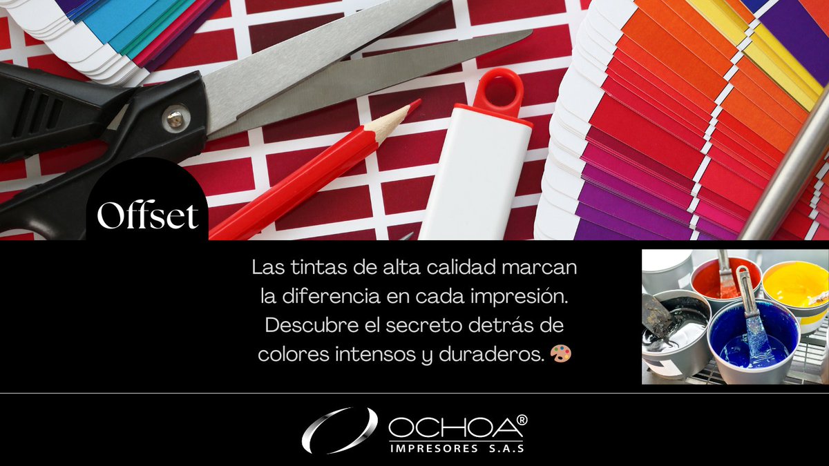 En el mundo de los negocios, la presentación cuenta. Ochoa Impresores te ofrece impresiones de alta calidad para destacar. 🚀 #PresentacionProfesional #HistoriasImpresas
ochoaimpresores.com