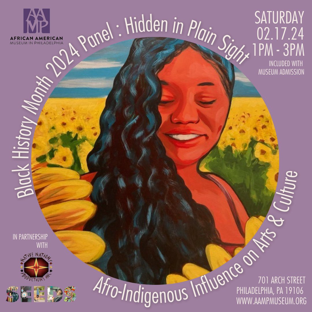 🎉 TODAY'S THE DAY! 🎉 Hidden in Plain Sight is happening at 1 pm! Get ready to be inspired as we hear from community leaders and enjoy a captivating performance. Don't miss out on this incredible event - see you there! #HiddenInPlainSight #AAMPEvents #BHM #Philly