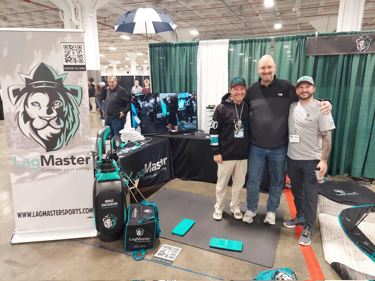Headed to the Golf Show this weekend at the I-X Center? Stop by and say hello to the official teaching pro of @Browns_Daily @mikedicksongolf and his crew and check out his fantastic teaching tool, the LagMaster! Some really cool gear to help your game! lagmastersports.com