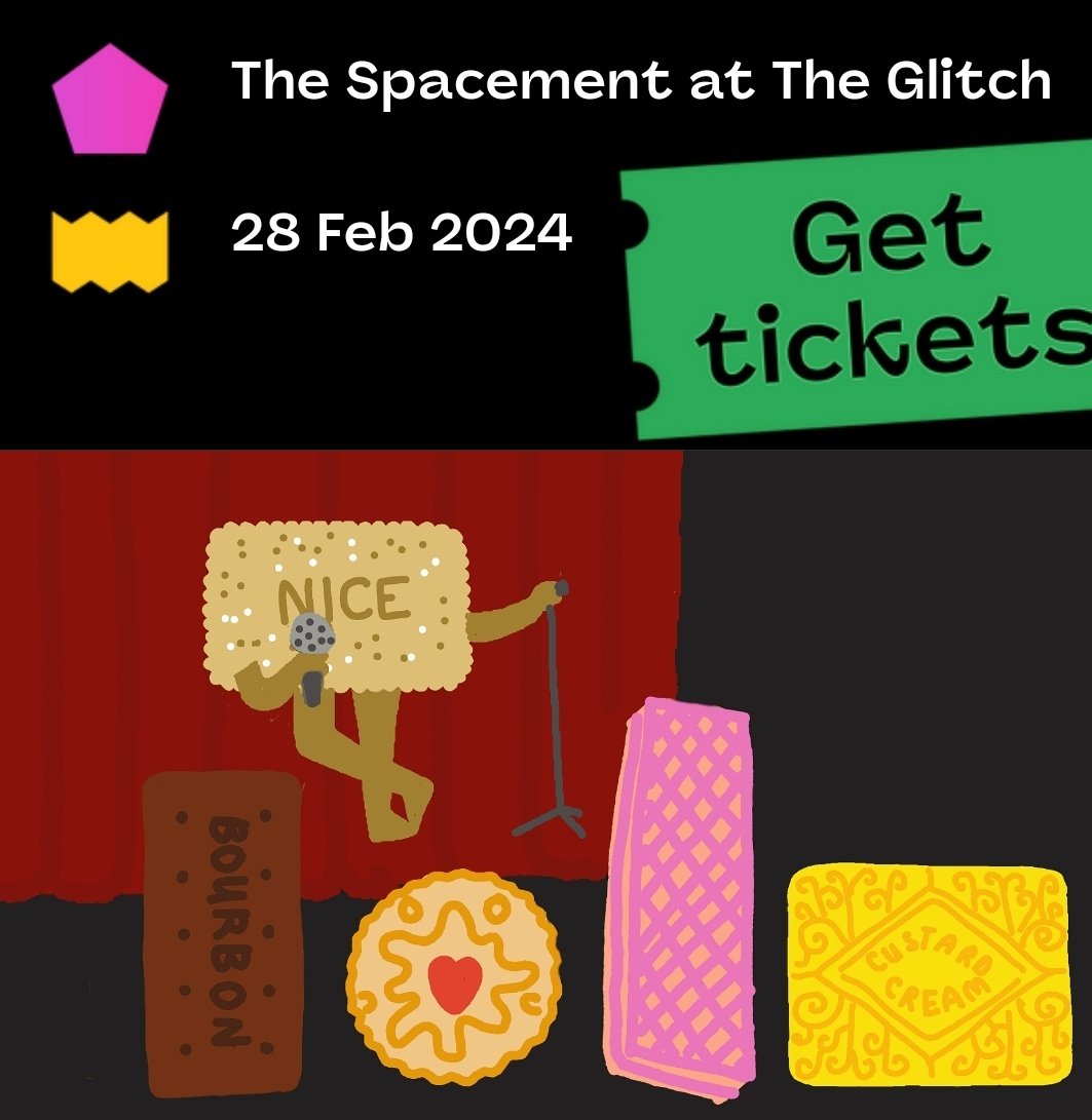 NICE Comedy (@nicecomedyevent) on Twitter photo We're so looking forward to #APinchOfVaults ! We're on 8pm 28th Feb <a href="/theglitch_se1/">The Glitch | VAULT Creative Arts</a> with a fab line up:
HEADLINER <a href="/alexbertanades/">Alex Bertulis-Fernandes</a>
MC <a href="/MsMillicentMoon/">Millicent Moon</a>
<a href="/thecolleencg/">Colleen Cheetham-Gerrard 🎆</a>
<a href="/RabiahComedy/">Rabiah Coon - Comedian</a>
Jen Nolan
<a href="/OnceAndFutureSK/">Sarah</a>
Tickets here: wearevault.org/apov/nice%3A-n…
#vaults #ComedyFestival We're so looking forward to #APinchOfVaults ! We're on 8pm 28th Feb <a href="/theglitch_se1/">The Glitch | VAULT Creative Arts</a> with a fab line up:
HEADLINER <a href="/alexbertanades/">Alex Bertulis-Fernandes</a>
MC <a href="/MsMillicentMoon/">Millicent Moon</a>
<a href="/thecolleencg/">Colleen Cheetham-Gerrard 🎆</a>
<a href="/RabiahComedy/">Rabiah Coon - Comedian</a>
Jen Nolan
<a href="/OnceAndFutureSK/">Sarah</a>
Tickets here: wearevault.org/apov/nice%3A-n…
#vaults #ComedyFestival