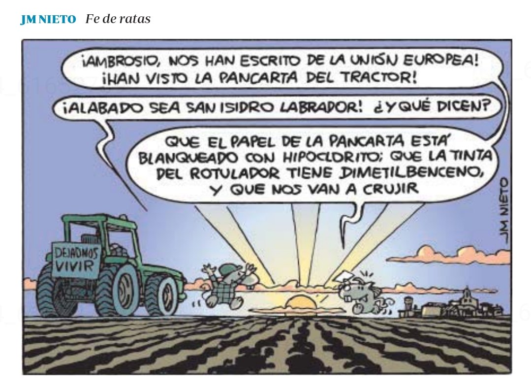 mlalanda's tweet image. Inmenso @HUMORJMNIETO 
#tractoradas