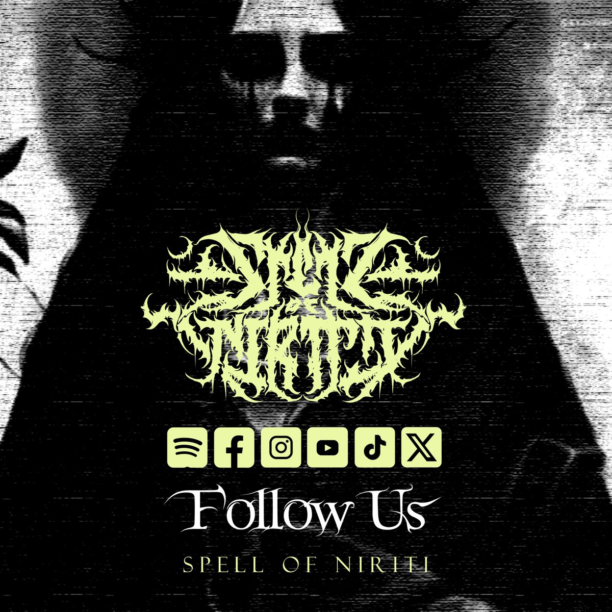 The Official ⛧#SpellOfNiriti⛧ 
Social Media 
🔥⛪🔥 Mexican Blackened/Death Band

Instagram: instagram.com/spellofniritio…
Facebook: facebook.com/spellofniritio…
X: x.com/spellofniriti
YouTube: youtube.com/@spellofniriti…

Streams

Spotify: open.spotify.com/artist/71DPSwN…

FOLOW US 💀