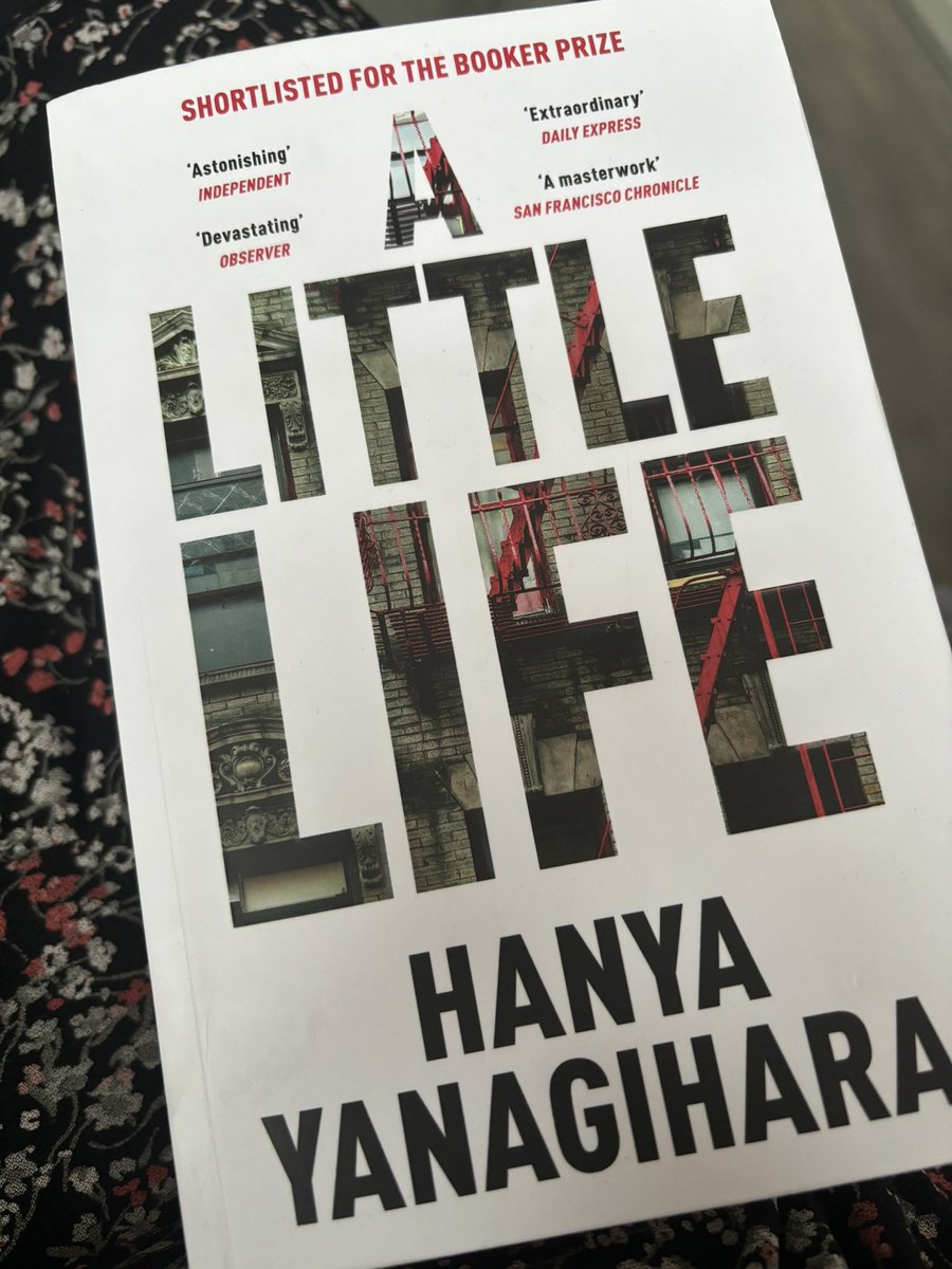 70 pages left and I already know I’ll need therapy to work through this profound sadness and sense of loss. #Alittlelife #HanyaYanagihara