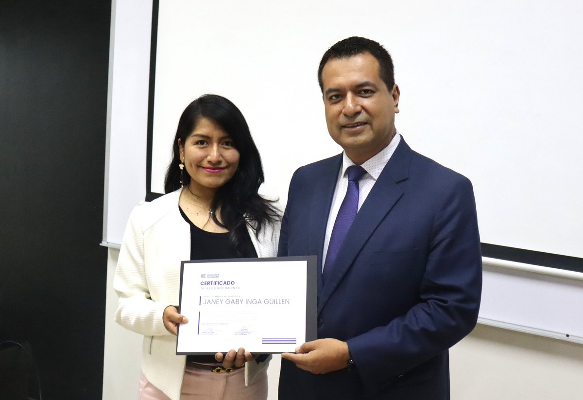 Gaby_jgingag's tweet photo. Muchas gracias por este reconocimiento como "Mujer investigadora"😀 @UContinental @waltercurioso 

¡Por más mujeres en ciencias! 💪🌳Tenemos potencial, inteligencia y creatividad para las ciencias #100Científicas100lugares #PorMásMujeresEnCiencia #treering #woodanatomy https://t.co/mp6P2PYKUY