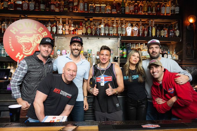 Awesome day visiting bars in Newport Beach. Big thank you to all the bars and restaurants serving @happydad