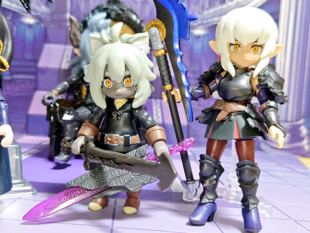 sacokoala's tweet photo. #ガシャポンクエスト
魔王と四天王 https://t.co/yhL3X5aV4n