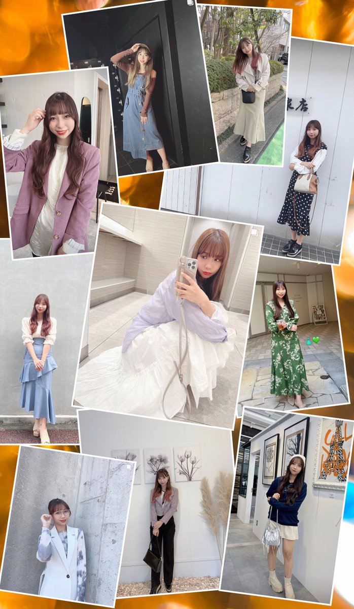 dan_cha_n's tweet photo. ✨マイコーデ10選✨
お洒落なまいまいに惹かれて始めたインスタ📸
好きやったなぁ😍
なお、これ作るのに集中してたら有馬さんの備忘録聴き逃してしまった😱
#三崎真依
#maicode
#元パピマシェ
#3月12日卒業 https://t.co/wTvxgtnojA