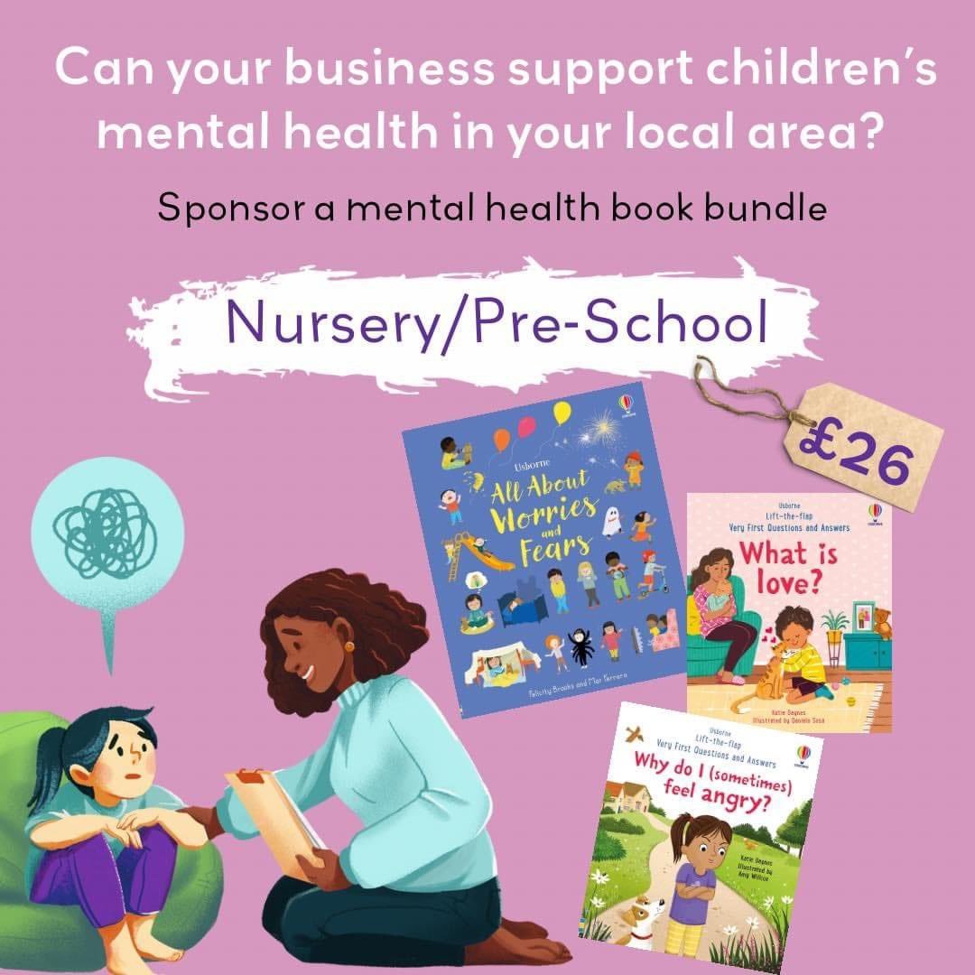 angels_reading's tweet photo. Mental health book bundles for schools. Mental health for all children in schools and nurseries is so important. If you would be interested in sponsoring one of the bundles below let me know. https://t.co/YmRX4knZOa