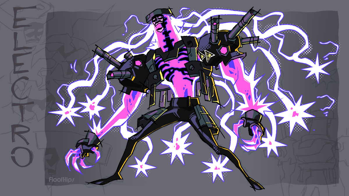 FloofHips's tweet photo. Spider man villains in my style! https://t.co/S4hYhEZc07