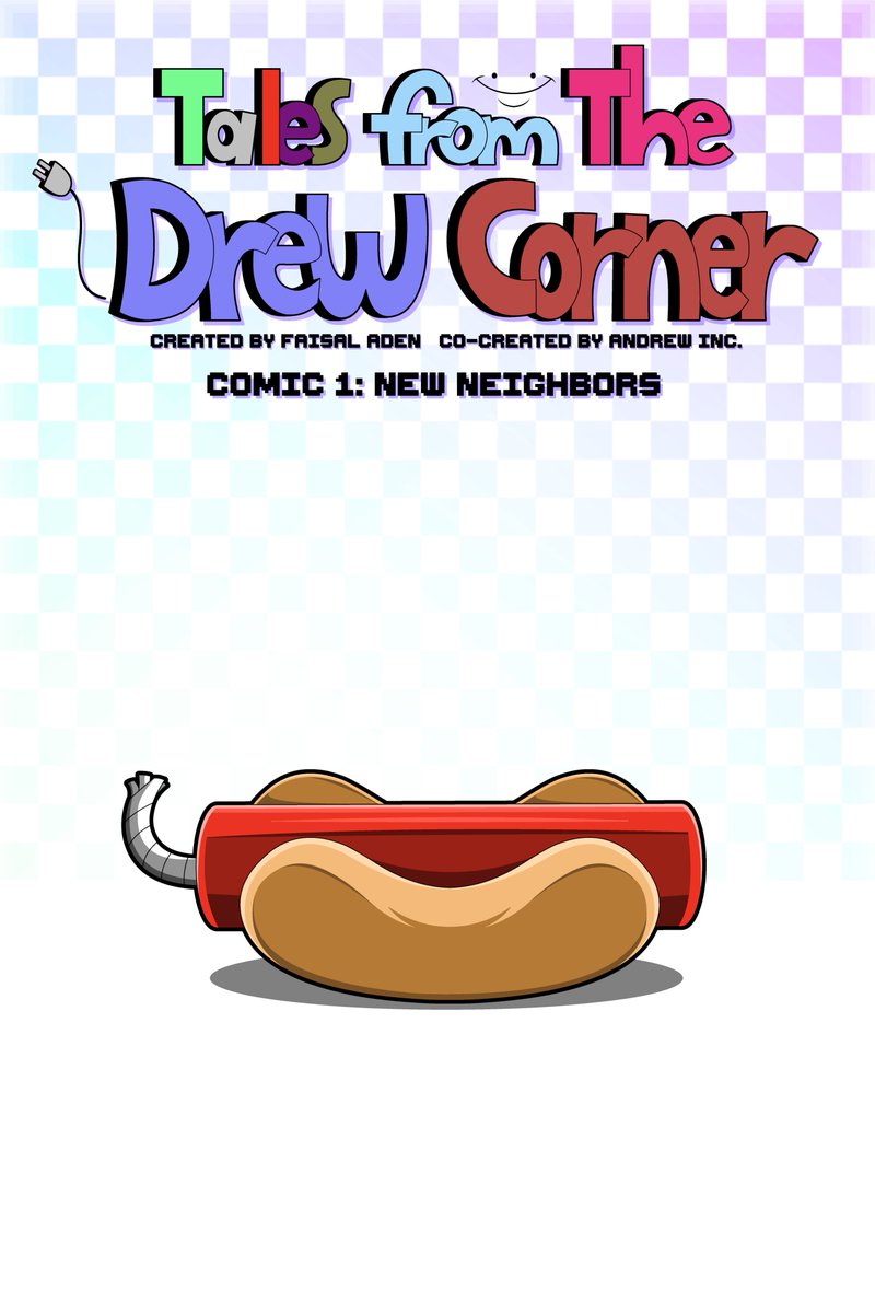 FaisalAdenOTM's tweet photo. Comic 1 is OUT! At first glance, witness the spectacle that is Drewellington!
(1/2)
#talesfromthedrewcorner #tftdc #drewcorner #webtoon #webtoonseries #webtoons #faisaladenotm #faisaladenonthemove #andrewinc #comic https://t.co/6lYmicWYmm