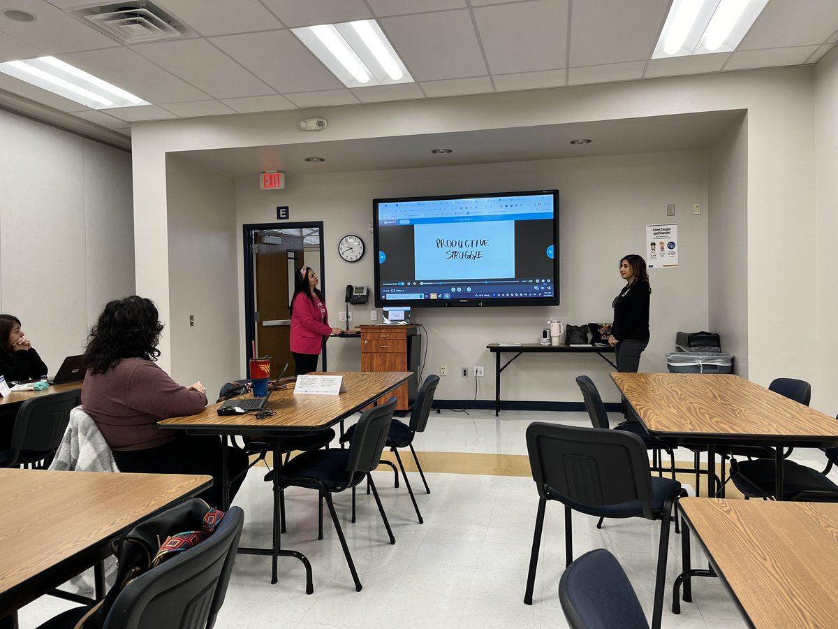 Saturday IDL Conference: Teachers are learning about <a href="/PlayCraftLearn/">Minecraft Education</a>, how to align what they are teaching with Game-Based Learning, and productive struggle. 🧱🟥🟧 So much correlation with the NISD Learner Profile ✨ <a href="/ApoliRosio/">Rosío Martínez-Apolinar</a> <a href="/Analisa__G/">Analisa Gonzales</a> <a href="/NISDAcadTech/">NISD Academic Tech</a> #NISDinnovate