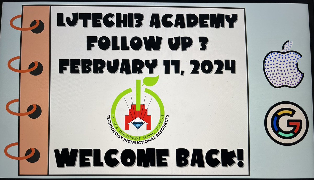 CGarza0930's tweet photo. Cold and raining outside but we are warm &amp; cozy inside with our @lajoyaisd #LJTECHi3 Academy for our last Tech session of the year.  It’s been an amazing journey with these teachers!!💜💜 @eduGOOGdroid @MsGracia15 @GicelaSalinas https://t.co/t1W1qSlc0o