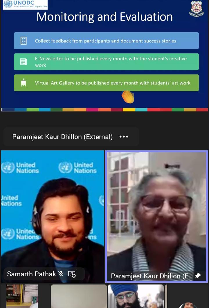 Looking forward to a great partnership for #Riseupforpeace @UNODC Thank u ma'am @pkdhillon08 @PathakSamarth for taking up the voyage of 🕊️ We are #StrongerTogether @IprmGrp @Act4SDGsWithIGI @RitaSingh0210 @akmittals @edu_sdg @ConnectAID_int @UNSDGWorld @aggala @UNSDG2030 #sdg16