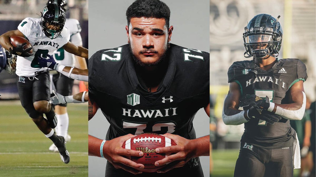 #UFL Spotlight: The UFL features several former @HawaiiFootball players that will be stepping onto the field for the upcoming 2024 season. First with @XFLBrahmas WR Calvin Turner and OG Kohl Levao. Last but not least RB Dae Dae Hunter with the @XFLRenegades. These former…