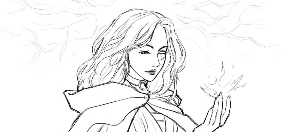 I started another journey in Elden ring and decided to draw some girls!