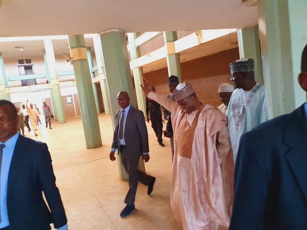 Senatortambuwal's tweet photo. Earlier today, I appeared before the Justice Mu'azu Abdulkadir Pindiga led Sokoto State Judicial Commission of Inquiry Instituted by my successor, H.E, Ahmad Aliyu Sokoto. 
I was accompanied by my legal team and some officials of my administration including the ex-SSG, https://t.co/BTyvxS0pXg