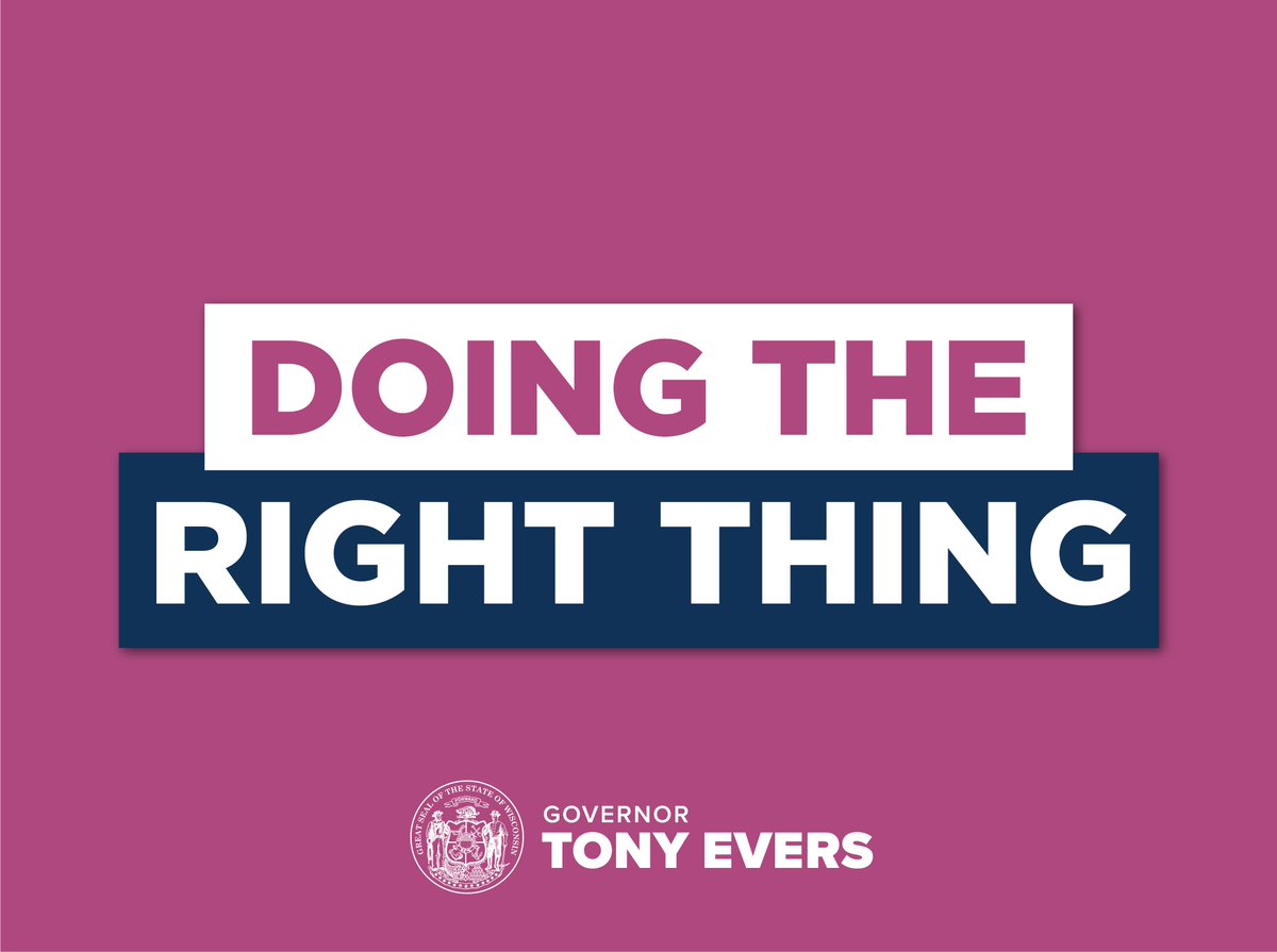 Governor Tony Evers tweet media