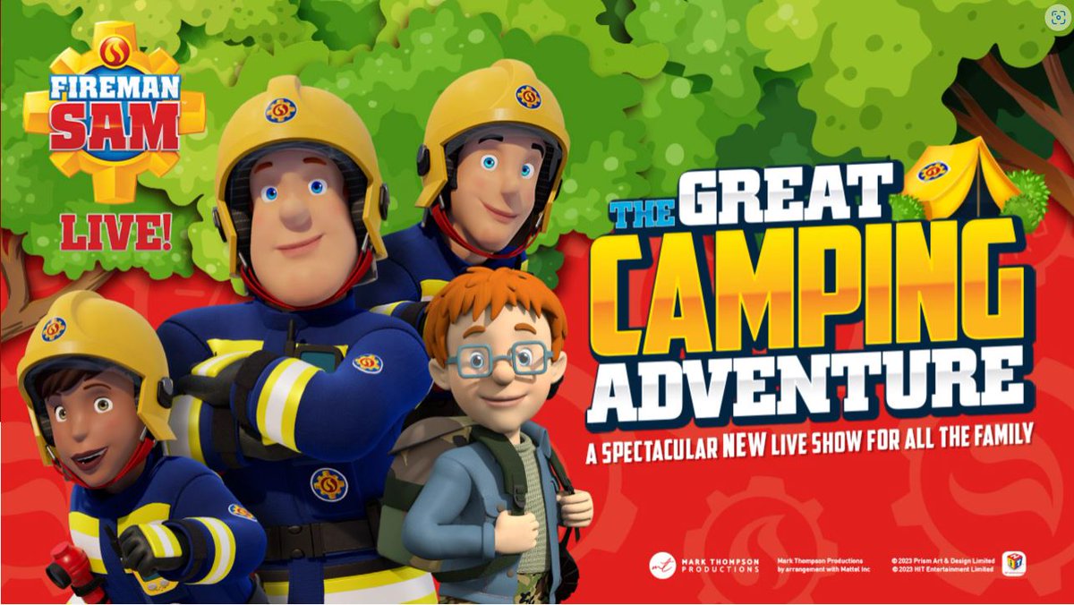 Fireman Sam - The great camping adventure! 🗓️Tuesday 28 May 7.30pm It's up to Fireman Sam to save the day and ensure everyone is safe on their camping adventure! 🎟️Book online: bedfordcornexchange.co.uk/events/fireman… or contact the Box Office on 01234 718044 #firemansam #familyfun #bedford