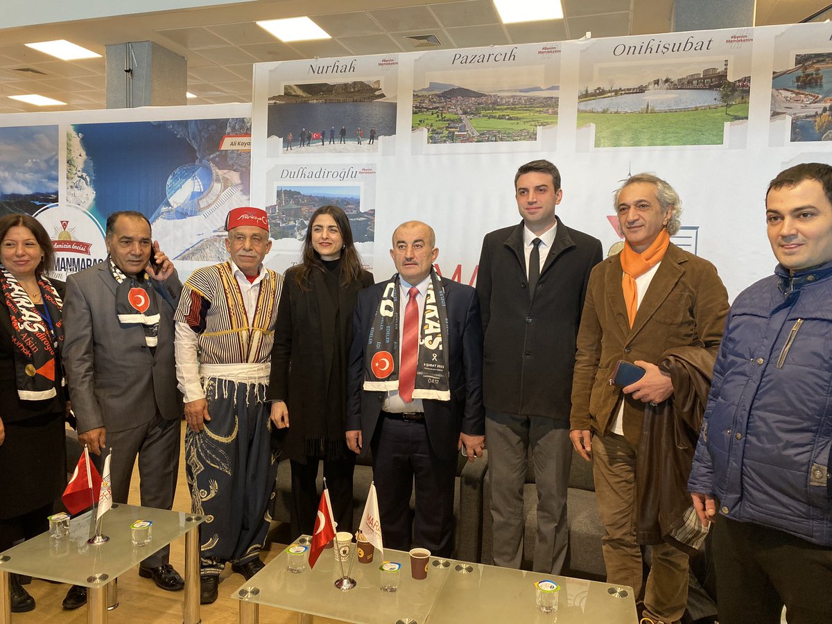 İBB Başkan Adayımız İbrahim Okan Özkan ve Kadıköy Belediye Başkan Adayımız Mehmet Çevik Kahramanmaraş Tanıtım Günlerini ziyaret etti.

Kahramanmaraşlı kardeşlerimizin misafirperverlikleri için teşekkür ederiz.