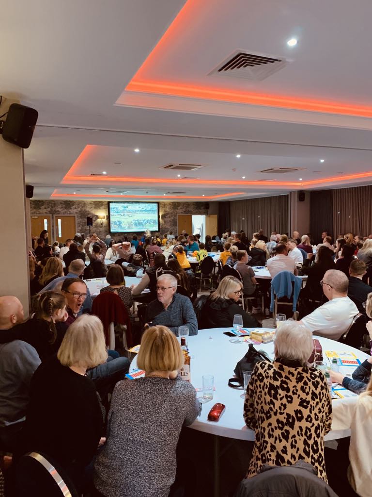 A big thank you to all 160 of you that turned out for our Race Night, last night 🐎 

Fantastic to see so many happy faces having a great time! 😁

We'll release details on the profits made once we've had a count up.