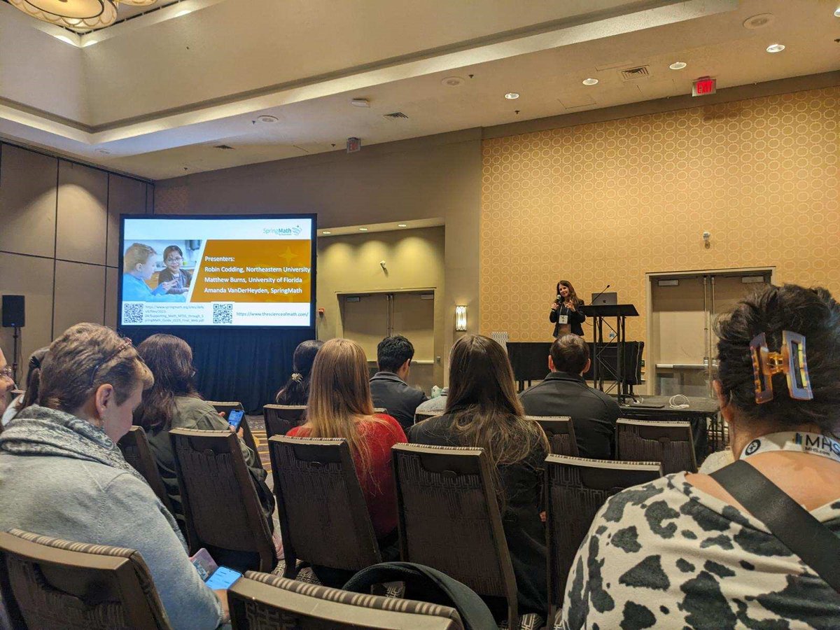 sourcewell_gov's tweet image. Thanks to all the #NASP2024 attendees who joined our session and stopped by the #SpringMath booth for a book signing with Drs. @amandavande1 and Paul Muyskens! There's still time to catch us at Booth 804.
#NASP