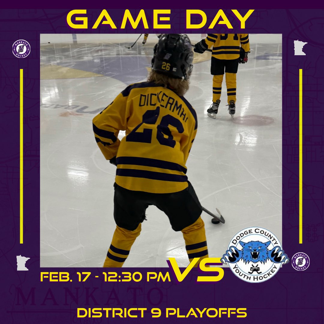 Gameday! We play dodge county to go to the district chipper!