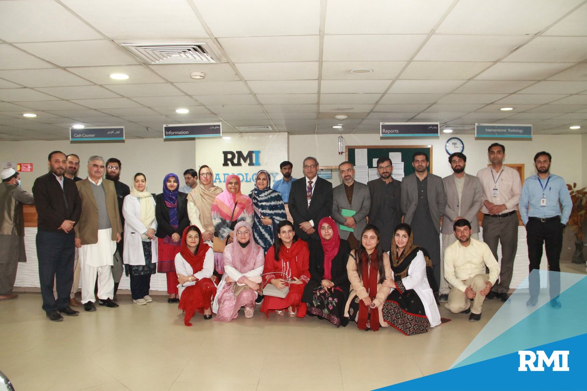 RMIOfficial's tweet image. RMI's Radiology dept. hosted an enlightening workshop, featuring Dr. Shaista Afzal of Agha Khan Hospital, Karachi, about diagnostic procedure of breast scanning through ultrasound. 

#RMI #ultrasoundscan #breastscan #us #radiology #Radiography #mriscan #xrayscan #memography
