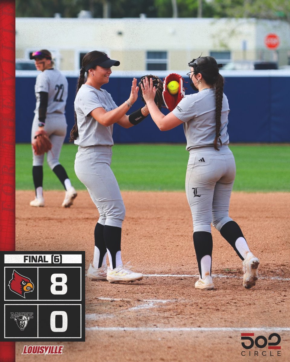 LouisvilleSB's tweet photo. Starting the day with a W! ☀️

#GoCards x #ForTheVille https://t.co/thvv9akGzi