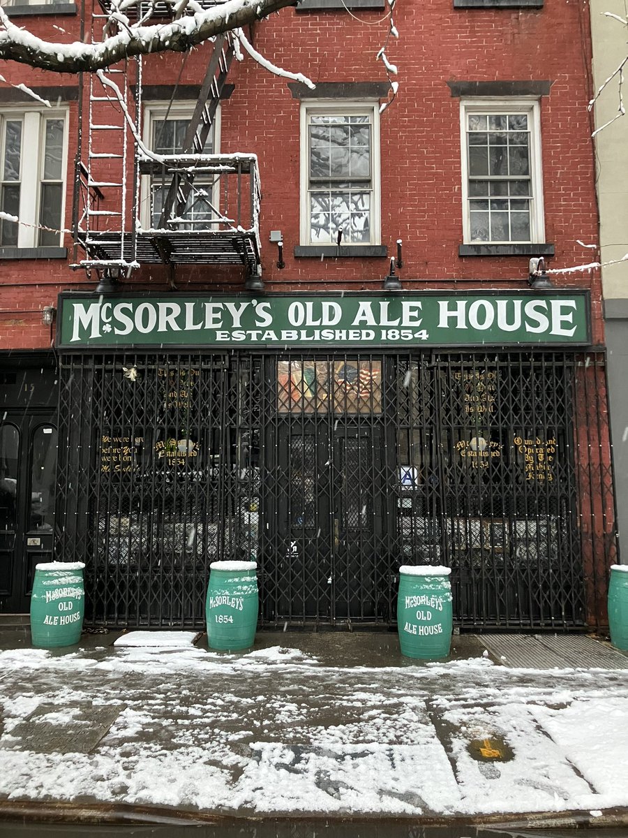 McSorley's Old Ale House is celebrating its 170th anniversary this weekend at 15 E. 7th St. There's live music  ... with cake from another East Village classic — Veniero's, which is only 130 years old.