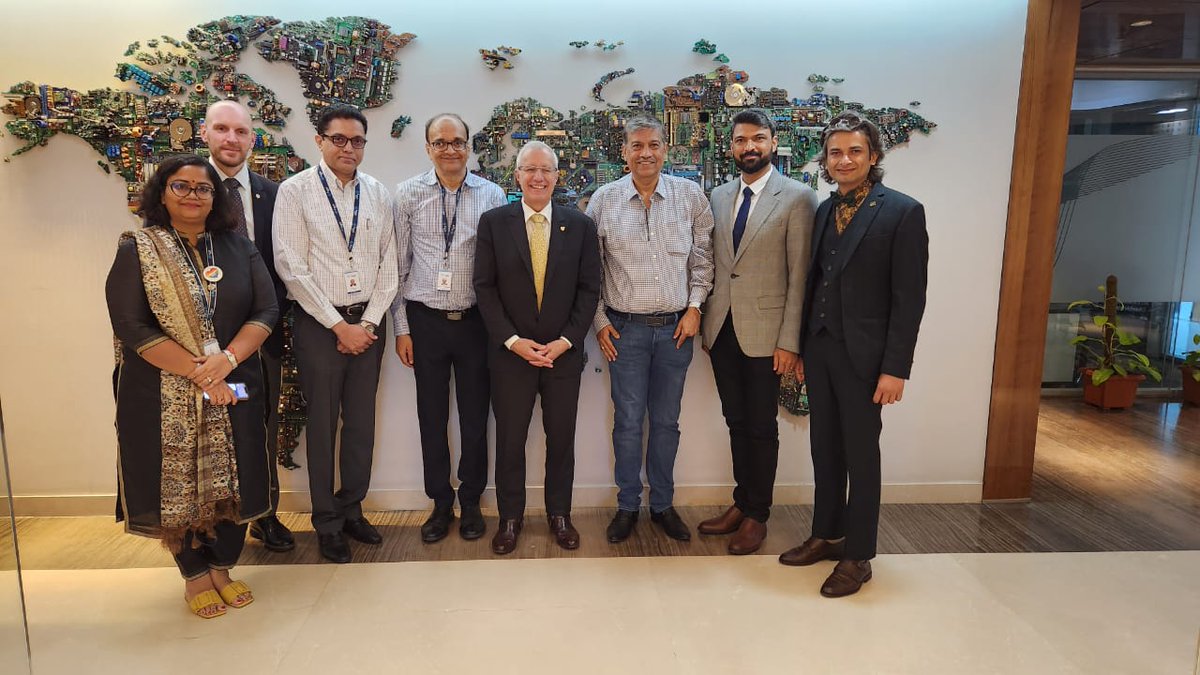RNat65's tweet photo. Privileged to host the Hon'ble Victor Fedeli, Minister of Economic Development, Job Creation &amp; Trade for the Government of Ontario. We had a productive discussion on our Canada operations. Great potential ahead to build GenAI and DX capabilities in this market! #HGS #LifeAtHGS https://t.co/7Dy3PtabHG