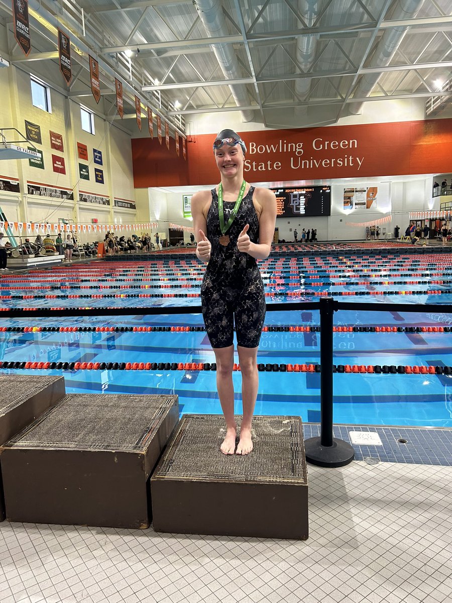 BeesSwimming's tweet photo. Brewer—6th place in the 200 free!!

#WhateverItTakes @MedinaBoosters @medinaathletics https://t.co/VFSfEusFQL