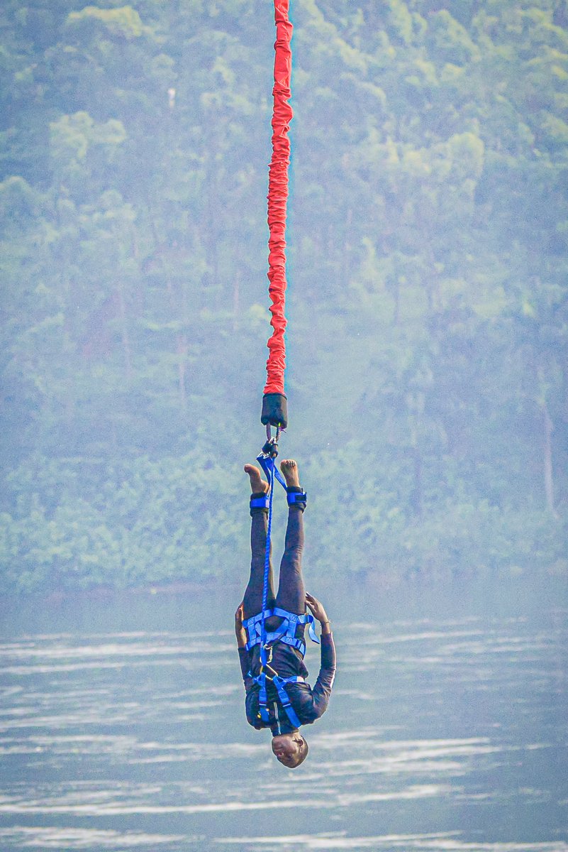 When my mind says no, I say bring it on.... Is that all you have got? 

I jumped again today🇺🇬

#ExploreBusoga   |   @BungeeUganda