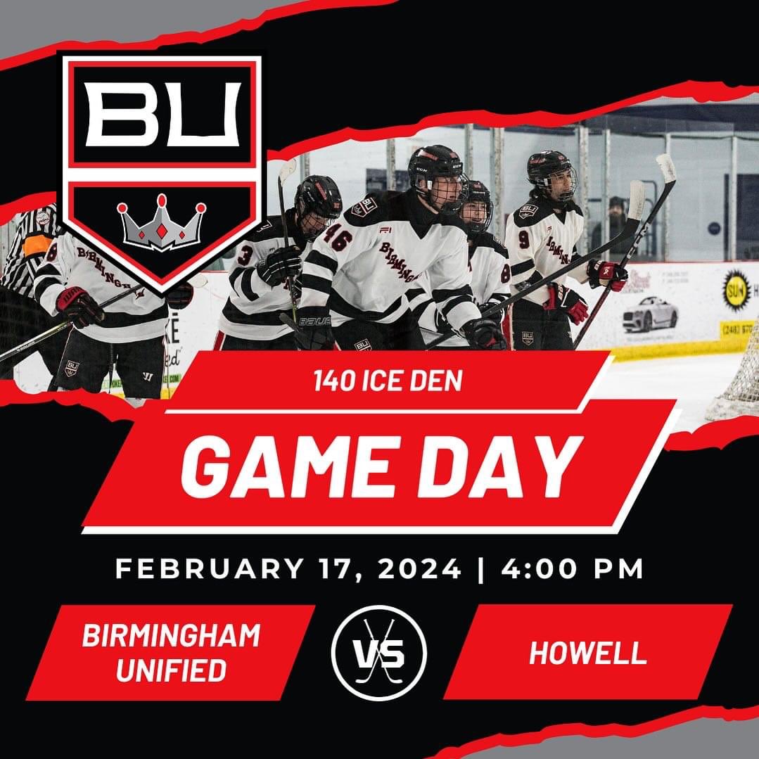 BU_Kings's tweet photo. Last regular game of the season.
BU on the road against Howell.
Puck drops at 4pm
#letsgo
#BeatHowell
#Seaholm #Groves https://t.co/EkkJSPN2mG