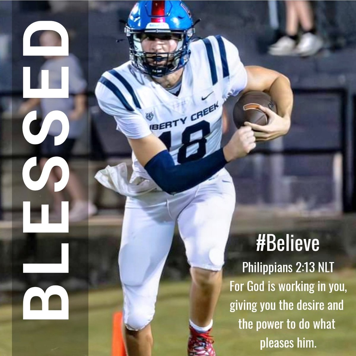 Excited to join the <a href="/DenisonU/">Denison University</a> <a href="/DUFootball/">Denison Football</a>  football family and suit up for the Big Red! 🏈💯👊Grateful to continue my academic and athletic journey at one of the top D3 programs in the country. Thanks to <a href="/coachhatem/">Jack Hatem</a> and his staff for their belief in me! #GoBigRed #RollDenny