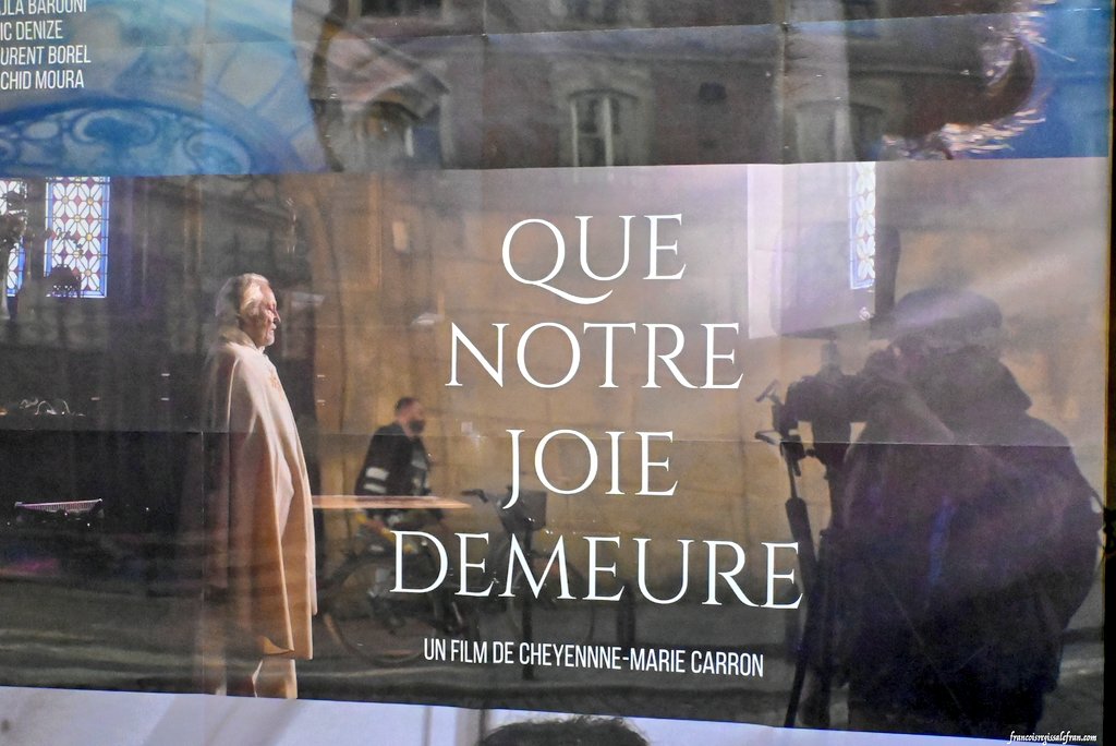 salefran's tweet photo. Itw à la fin de l'avant première du film #QueNotreJoieDemeure de @cheyennecarron au @CinemaLeBalzac à Paris près des Champs-Élysée. #perehamel #captation #réactions #film https://t.co/262uRVu62b