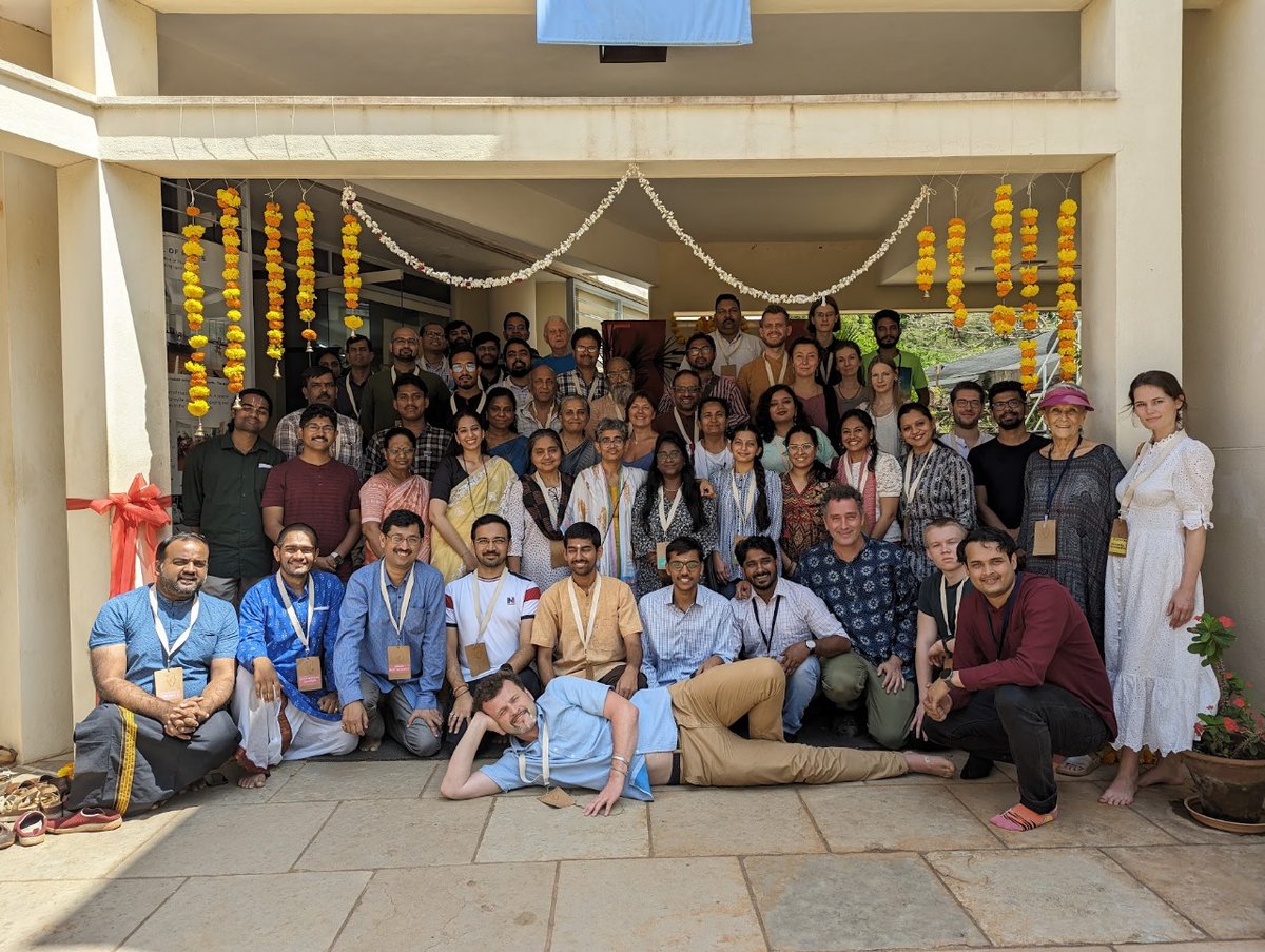 hrishikeshrt's tweet photo. Thrilled to be part of the 7th International Sanskrit Computational Linguistics Symposium at Auroville, Pondicherry. 

The proceedings and the recordings are available at: https://t.co/MuXer0PSoH

Thank you for making it a success!
#sanskrit #iscls #computational #linguistics https://t.co/cK3bantOGw