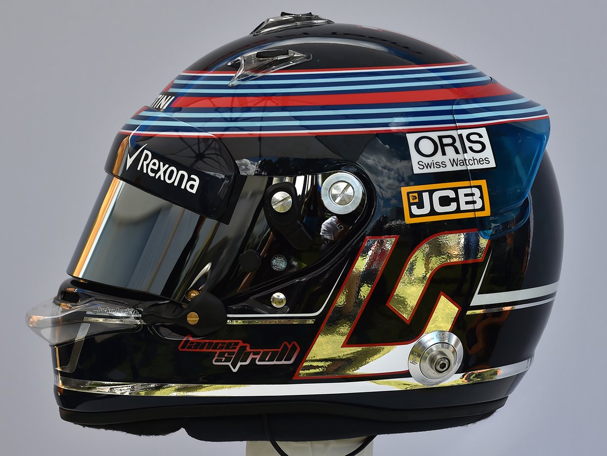 F1HLM's tweet image. [Helmet of the day]   
Lance Stroll (2017 - Williams)      

#stroll #ls18 #williams #f1 #helmet #formula1 #motorsport