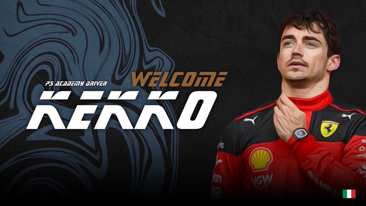 🔸𝗗𝗥𝗜𝗩𝗘𝗥 𝗦𝗜𝗚𝗡𝗜𝗡𝗚 | <a href="/FMD_KEKKO58/">LE_Kekko58</a> 

Another Italian joins our PS Academy team. The driver is already familiar with a lot of his new co-drivers and we are excited to work together with him🤌
