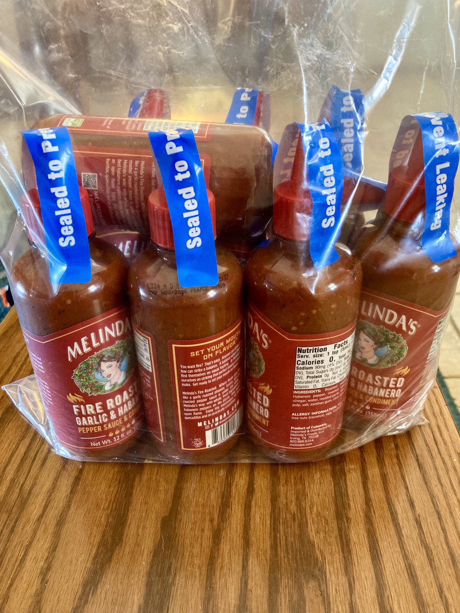 When you find a hot sauce you like, you buy it in bulk.